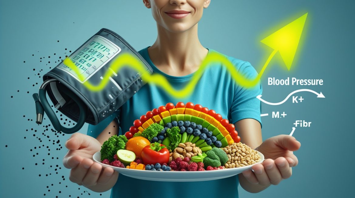 Женщина готовит полезные продукты DASH-диеты для здоровья сердца