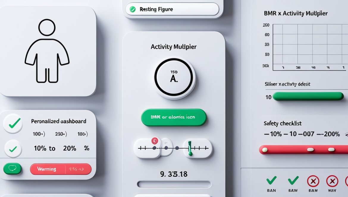 Женщина рассчитывает калории на кухне с помощью смартфона и весов для здорового похудения