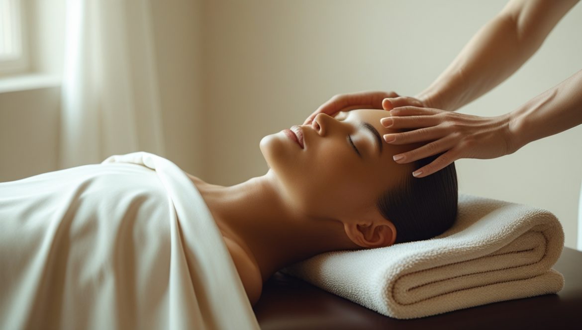 Профессиональный массаж для здоровья и расслабления в спа салоне