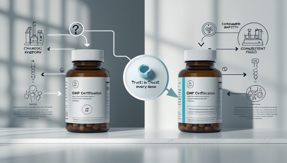 GMP-сертифицированное производство биологически активных добавок с контролем качества