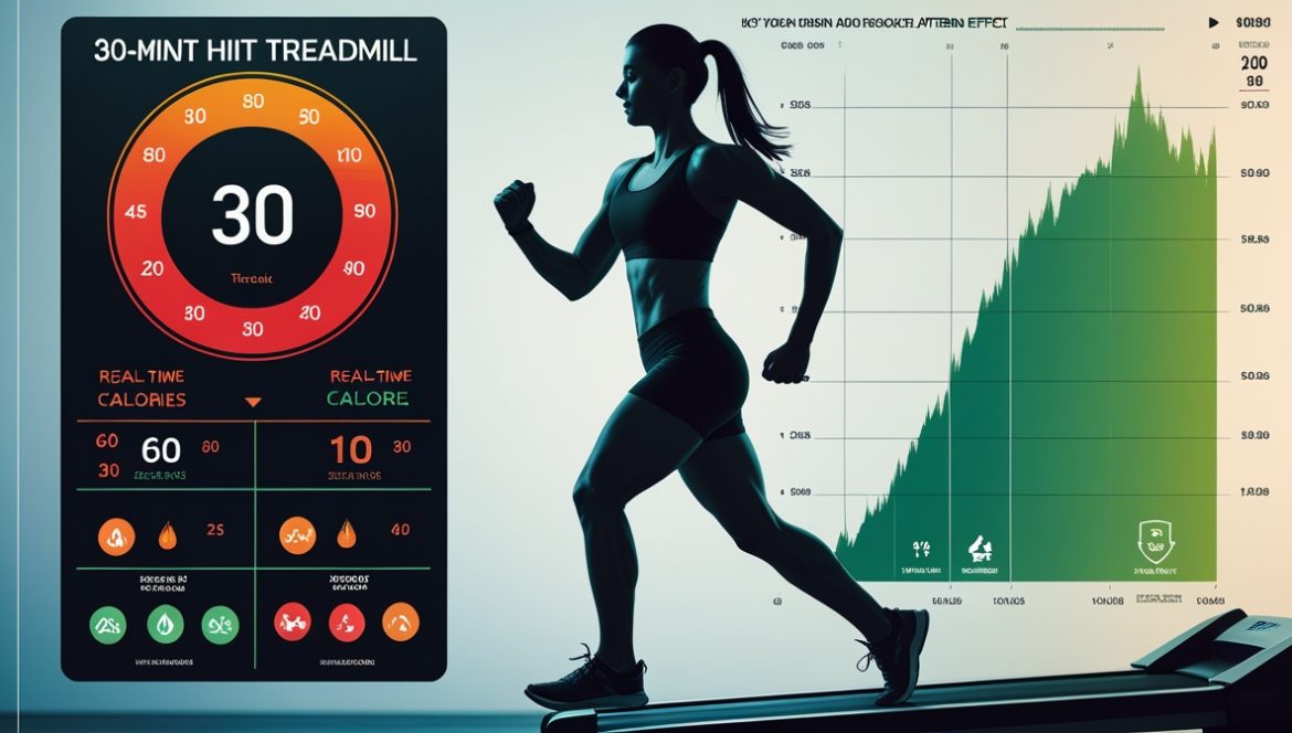 Интервальная тренировка на беговой дорожке для эффективного жиросжигания и улучшения выносливости