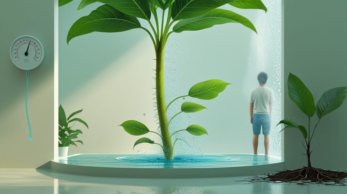 Комнатные растения-увлажнители воздуха в интерьере квартиры, естественное повышение влажности в помещении