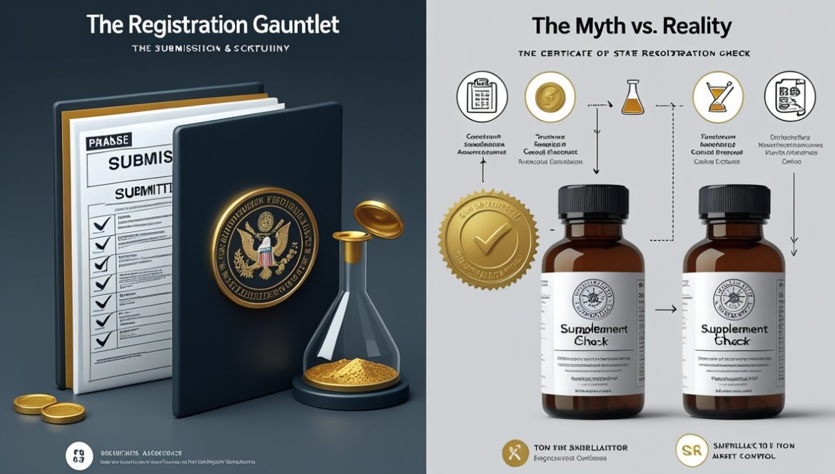 Laboratornyj kontrol kachestva BADov i gosudarstvennaya registratsiya biologicheski aktivnykh dobavok