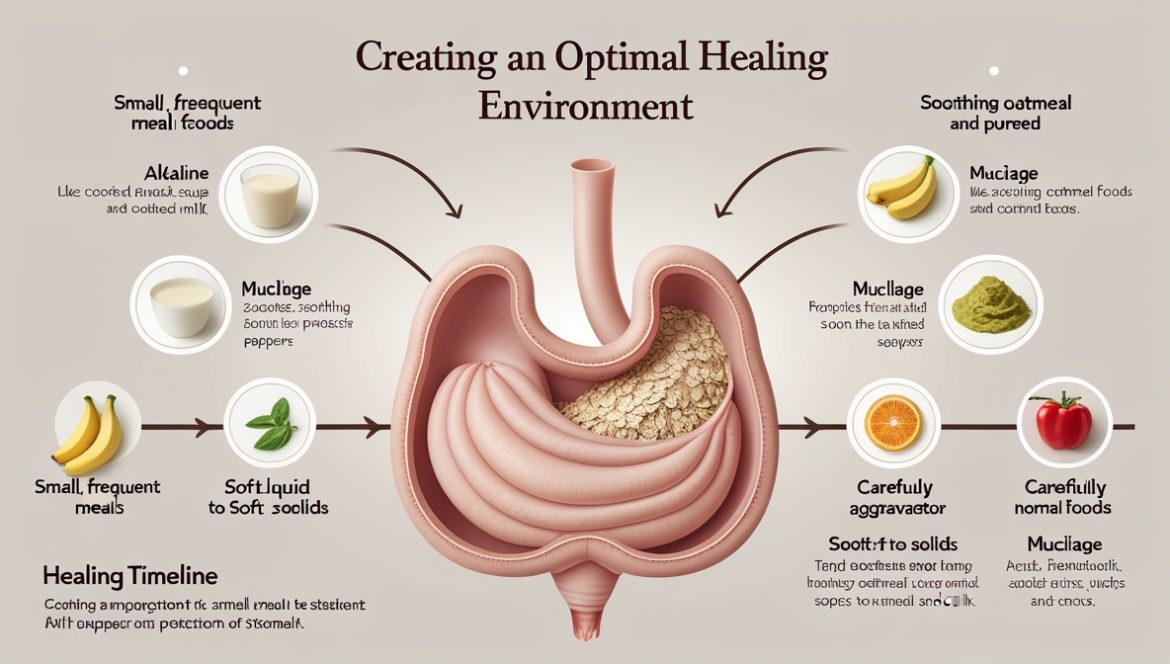 Здоровое питание при язвенной болезни желудка с полезными продуктами