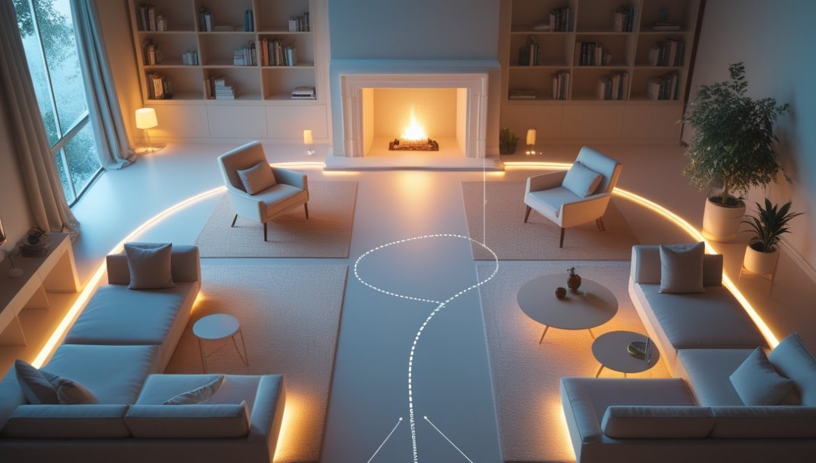 правильная расстановка мебели в гостиной для максимального комфорта и эргономики