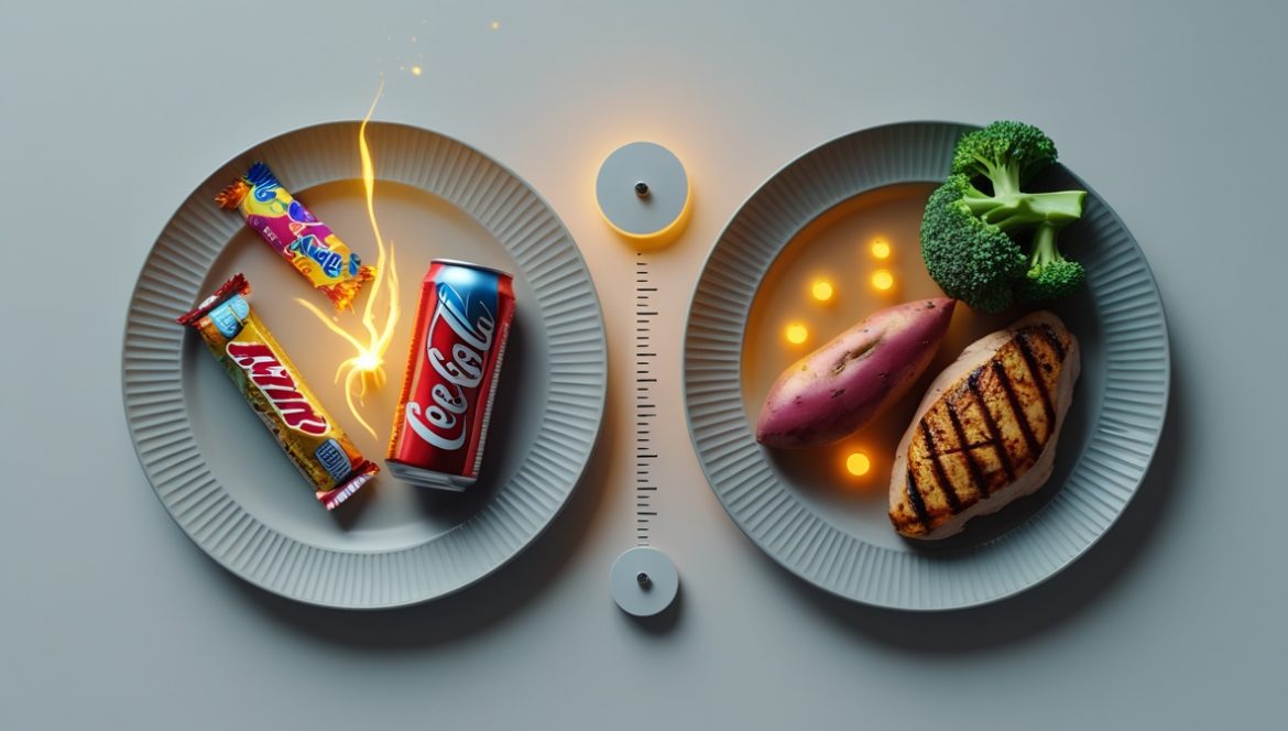 Здоровое питание против пустых калорий - выбор полезных продуктов для здоровья и похудения