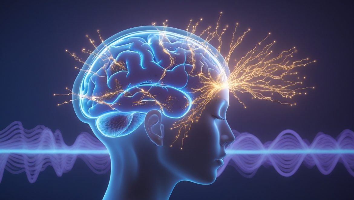 Человек во время REM-фазы сна с активностью мозга отвечающей за координацию движений 