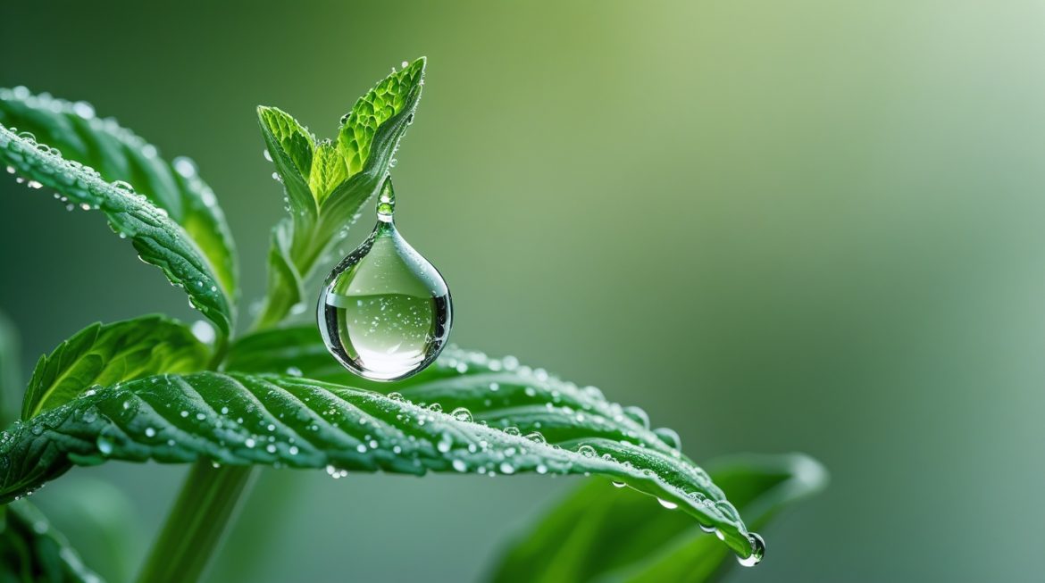 Здоровый человек тщательно пережевывает пищу за столом с овощами и фруктами, демонстрируя правильные пищевые привычки и осознанное питание для здоровья пищеварительной системы