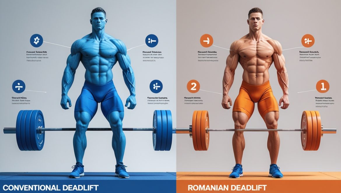 женщина выполняет румынскую тягу со штангой в тренажерном зале правильная техника