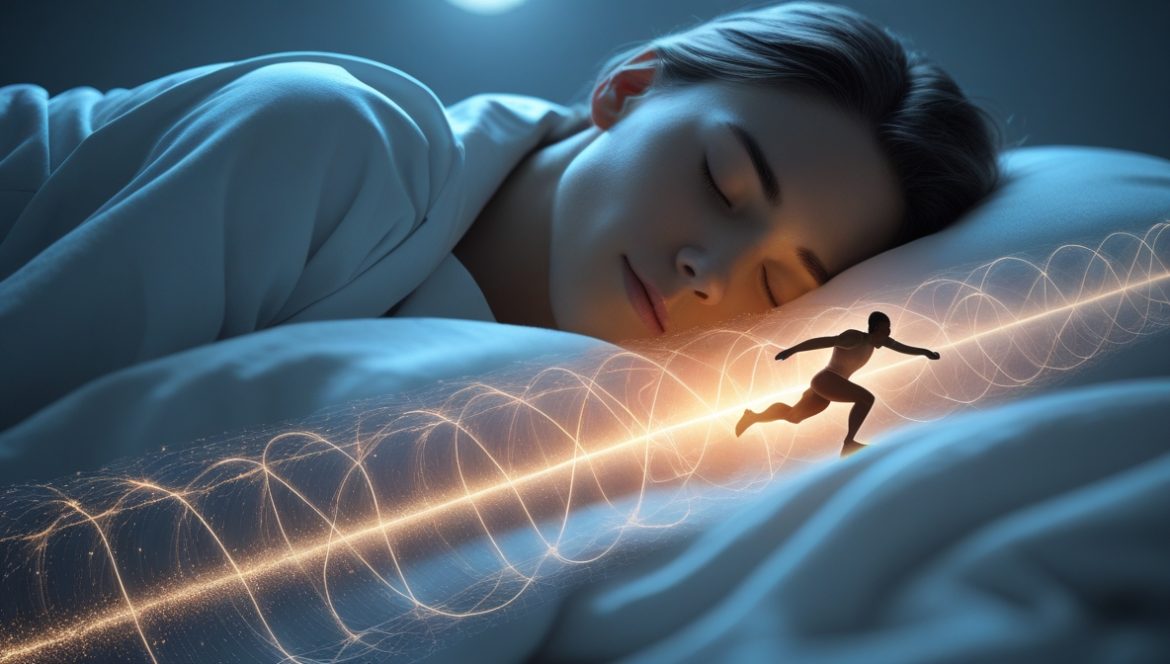 Спортсмен спит в оптимально организованной спальне для качественного восстановления