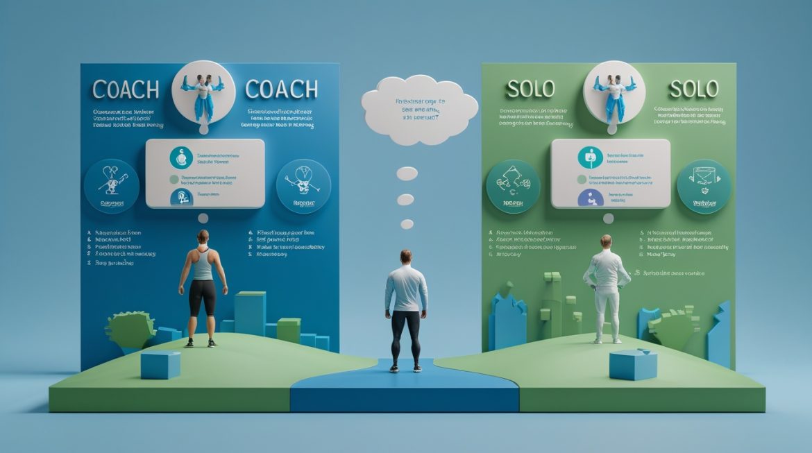 Выбор между персональным тренером и самостоятельными тренировками в фитнесе