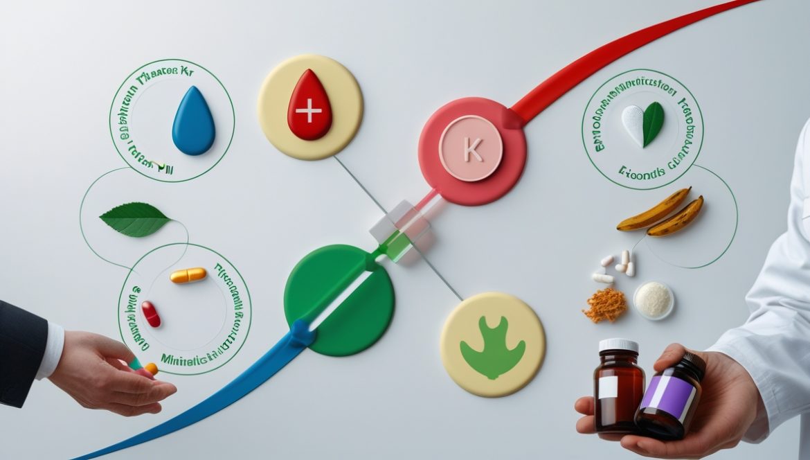 Врач консультирует пациента о взаимодействии БАДов и лекарств в медицинском кабинете