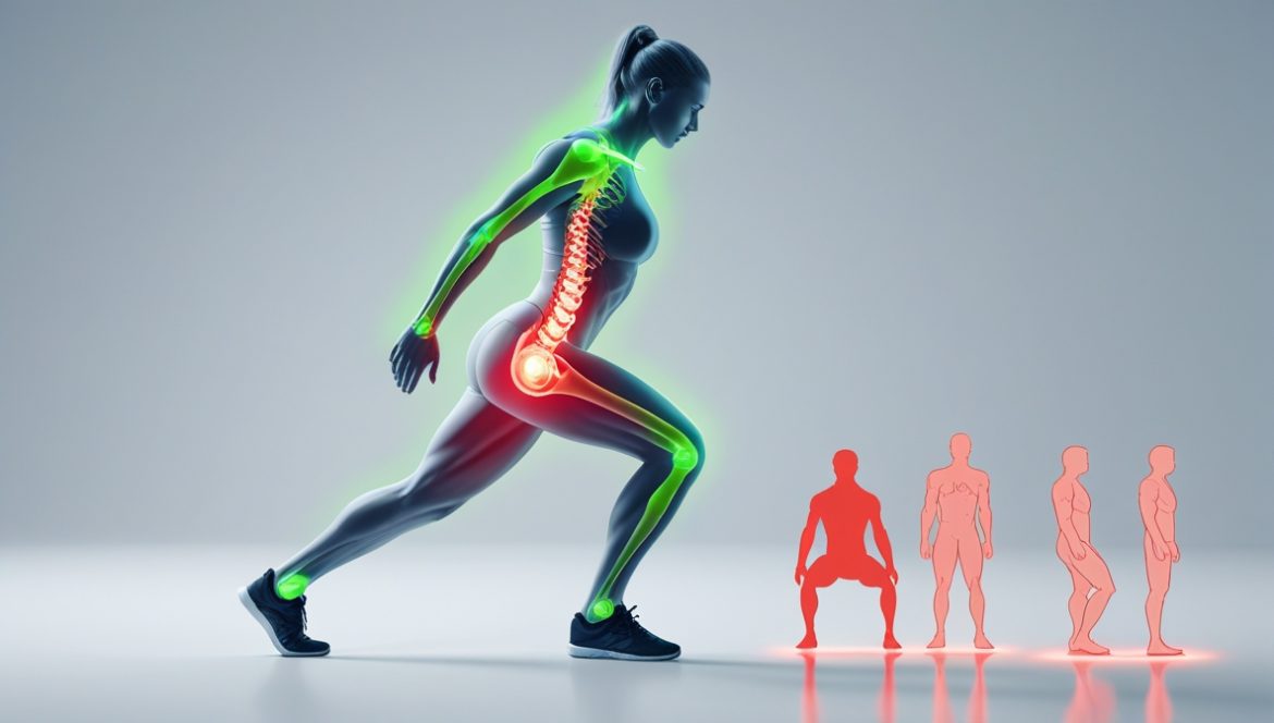 Правильная техника выполнения выпадов для защиты коленей в тренажерном зале