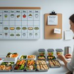 Система планирования здоровых обедов для работающих людей meal prep контейнеры