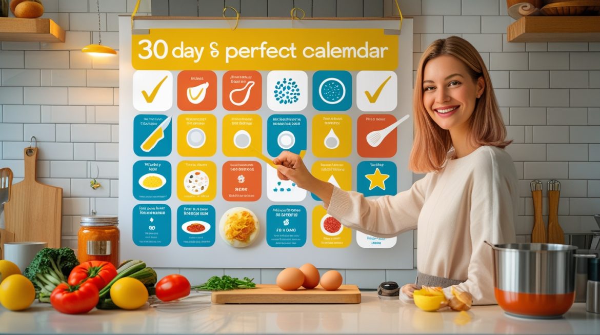 Женщина готовит здоровую еду на кухне с овощами и полезными продуктами