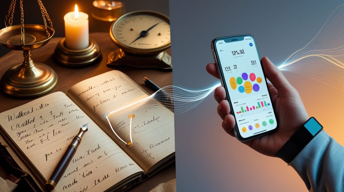 Эволюция фитнес-дневников от бумажного блокнота до современных приложений и смарт-часов