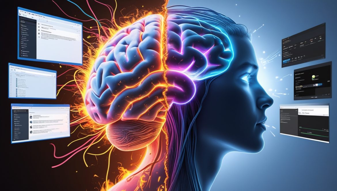 Человек выполняет упражнения для шеи во время цифрового детокса в светлой комнате