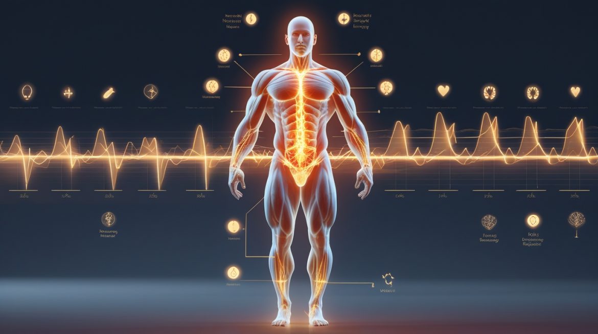 Мужчина принимает казеиновый протеин перед сном для восстановления мышц