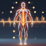 Мужчина принимает казеиновый протеин перед сном для восстановления мышц