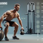 Персональный тренер демонстрирует правильную технику упражнений для профилактики спортивных травм