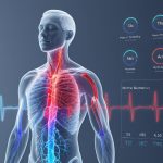 Пациент проходит физическую реабилитацию с терапевтом в современном медицинском центре восстановления