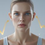 Женщина выполняет расслабляющую растяжку на природе для снятия стресса и мышечного напряжения