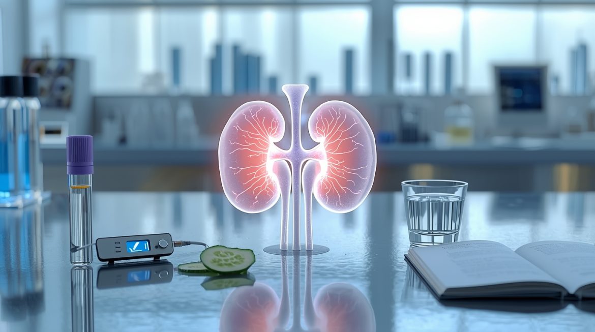 Анализ креатинина и оценка функции почек врачом в лаборатории