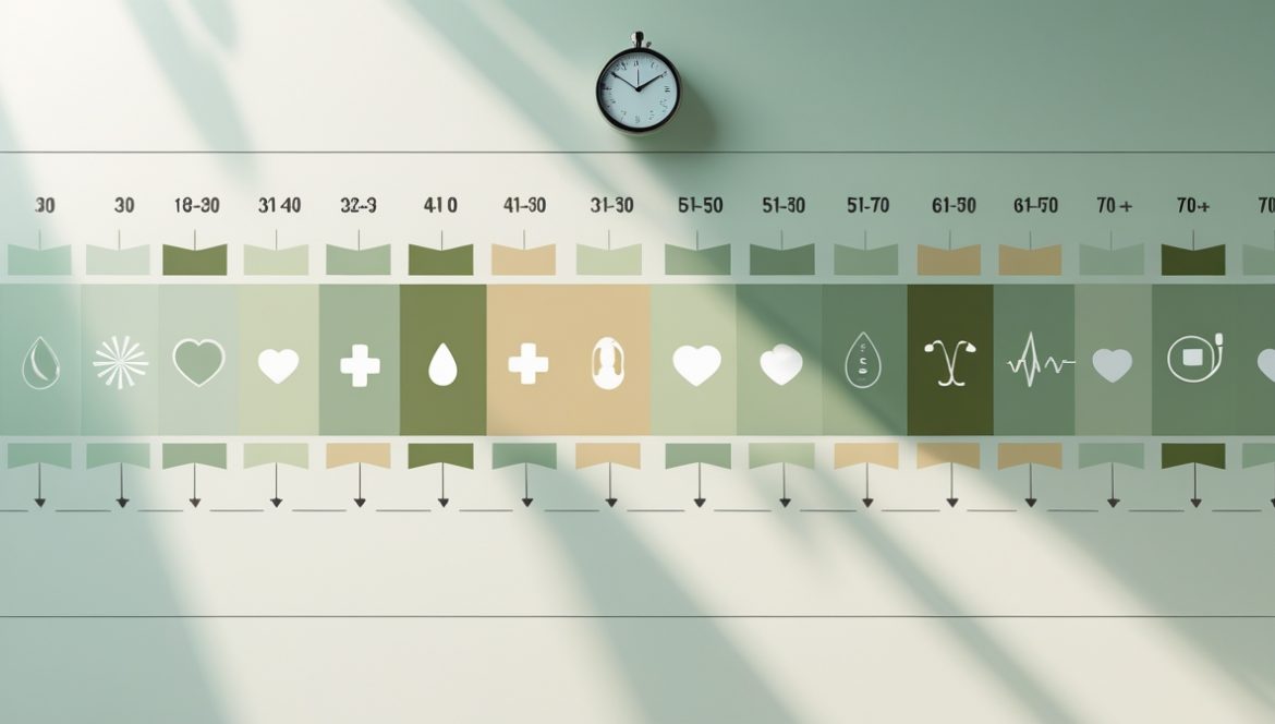 Врач проводит диспансеризацию пациента в современной поликлинике с медицинским оборудованием