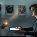 Женщина среднего возраста на консультации врача о симптомах менопаузы