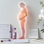 Пара на консультации врача при планировании беременности и сдаче анализов