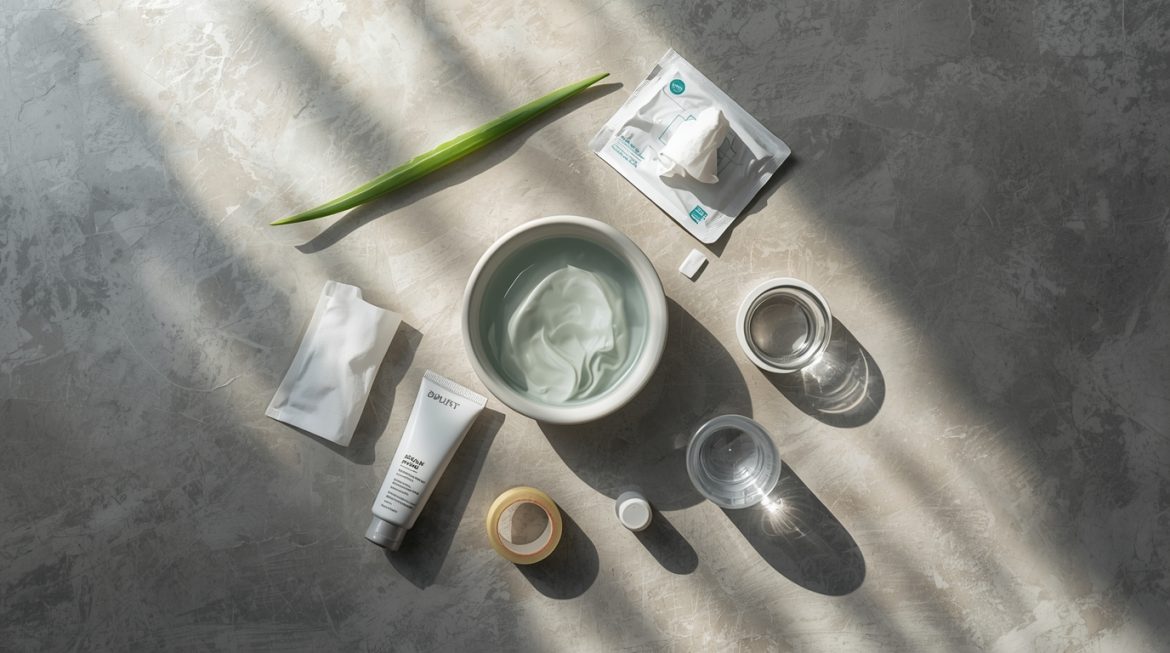 Первая помощь при ожоге паром - охлаждение руки холодной водой