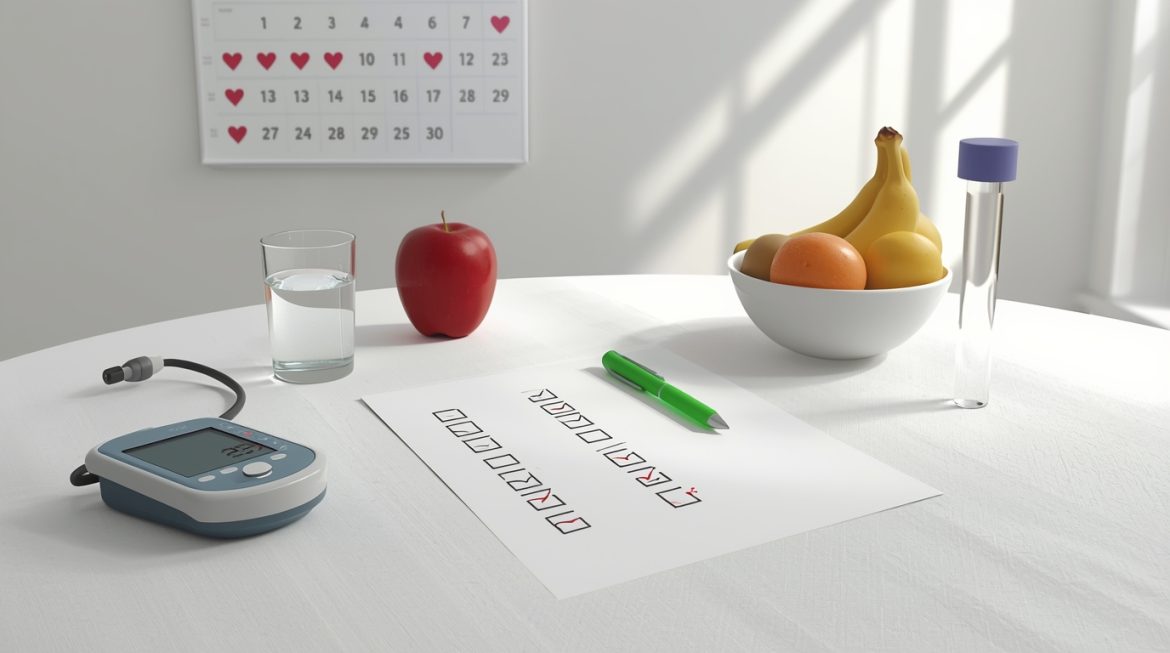 Врач с результатами анализов в медицинской лаборатории для семейной диспансеризации