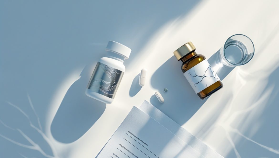 Врач сравнивает дженерики и оригинальные препараты в аптеке для выбора безопасного лекарства