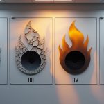 Схема степеней ожогов кожи с анатомическими слоями эпидермиса и дермы