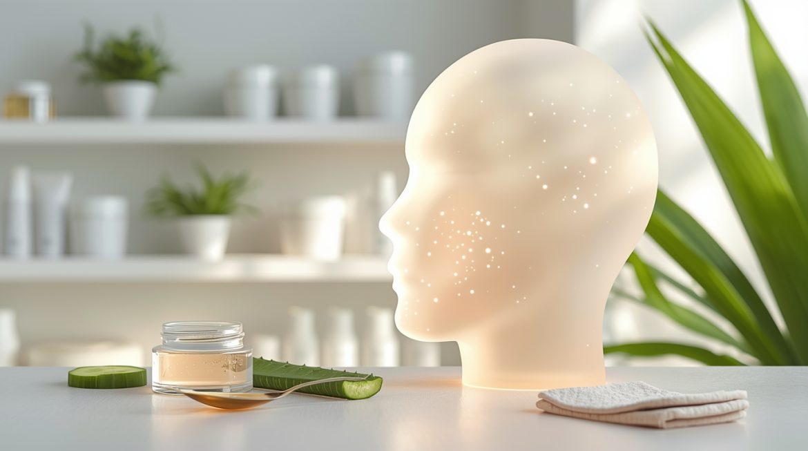 здоровая кожа лица без постакне рубцов и следов после успешного лечения