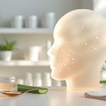 здоровая кожа лица без постакне рубцов и следов после успешного лечения