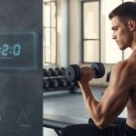 Атлет выполняет упражнение с контролируемым темпом для гипертрофии мышц