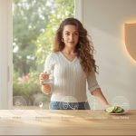 Здоровая слизистая оболочка желудка с защитным слизистым барьером и эпителиальными клетками
