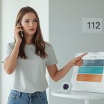 Женщина вызывает скорую помощь следуя четким критериям экстренности состояния